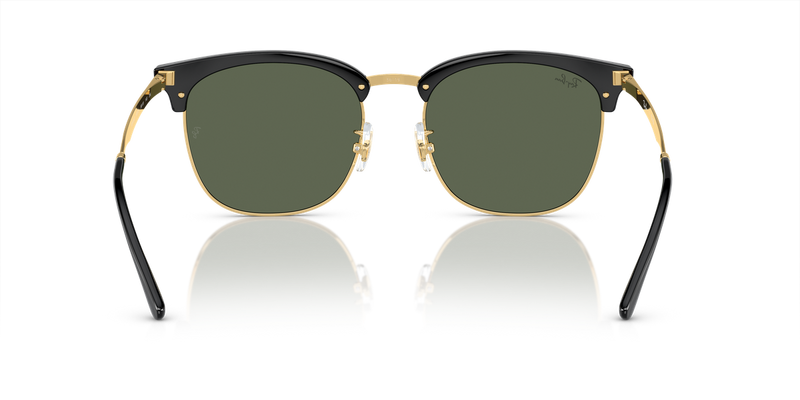 Ray-Ban RB4418D in Black On Gold - Temple Detail