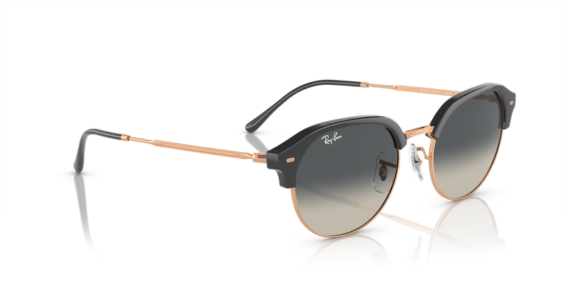Ray-Ban RB4429 in Dark Grey On Rose Gold - Alternate View