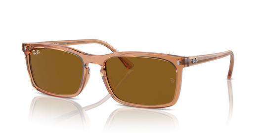 Ray-Ban RB4435 - Transparent Brown / Brown (676433)