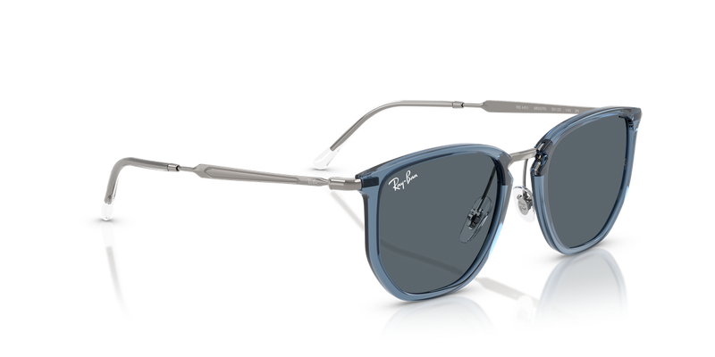 Ray-Ban RB4451 in Transparent Blue - Alternate View