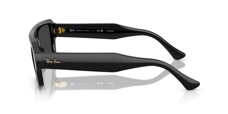 Ray-Ban FLACKO in Black / Polarized Black (667748) - Alternate View