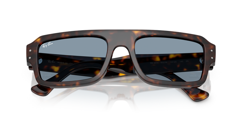 Ray-Ban FLACKO in Havana / Blue (902/56) - Alternate View