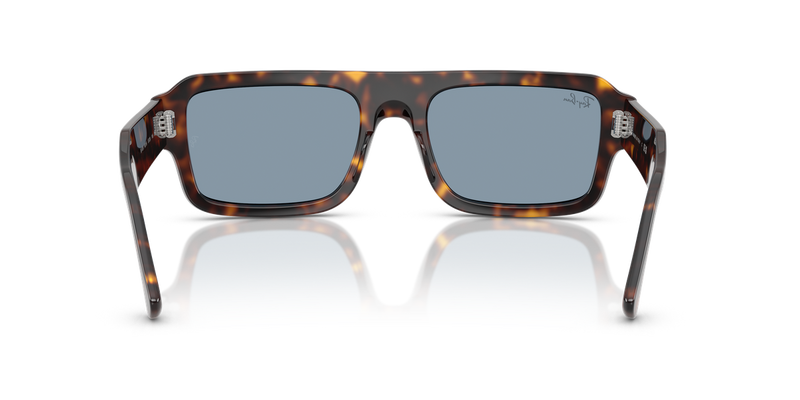 Ray-Ban FLACKO in Havana / Blue (902/56) - Alternate View