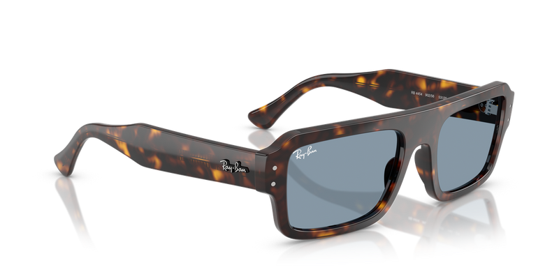 Ray-Ban FLACKO in Havana / Blue (902/56) - Alternate View