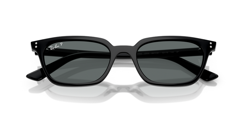 Ray-Ban ZAYA in Black / Dark Grey Polarized (667781) - Alternate View
