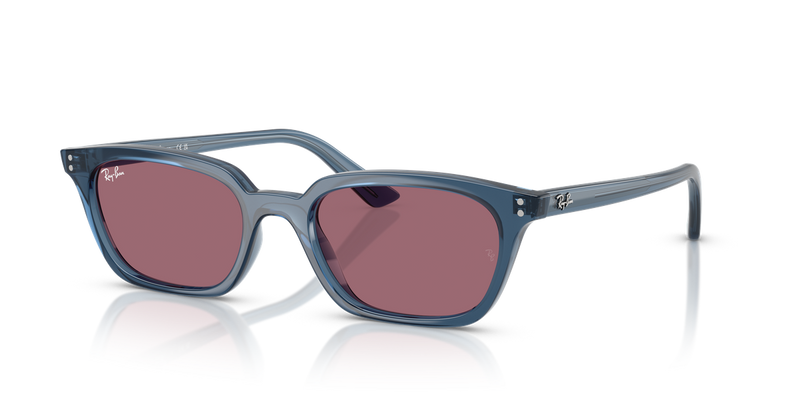 Ray-Ban ZAYA in Light Blue / Violet (68121A) - Alternate View
