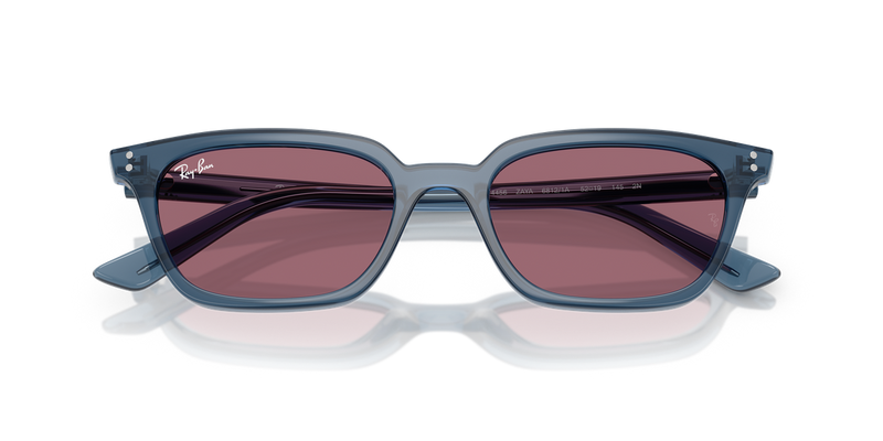 Ray-Ban ZAYA in Light Blue / Violet (68121A) - Alternate View