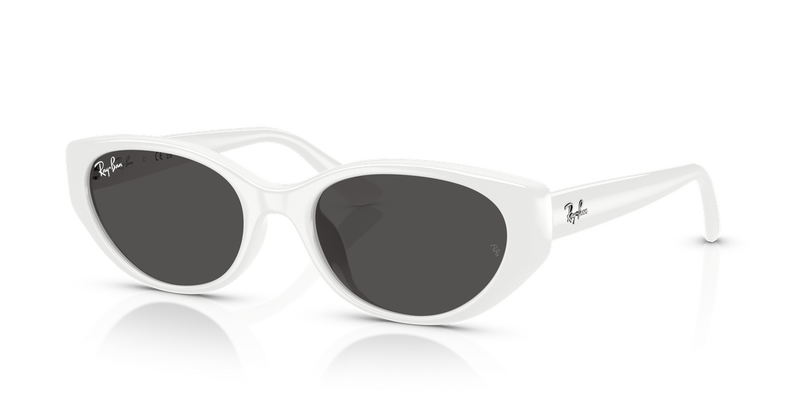 Ray-Ban RB4457D in White / Dark Grey (677287) - Alternate View