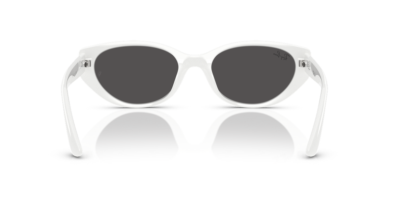 Ray-Ban RB4457D in White / Dark Grey (677287) - Alternate View