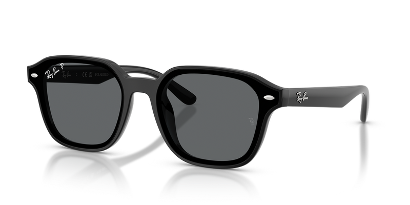 Ray-Ban RB4458D in Black / Dark Grey Polarized (601/81) - Front View