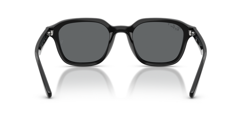 Ray-Ban RB4458D in Black / Dark Grey Polarized (601/81) - Temple Detail