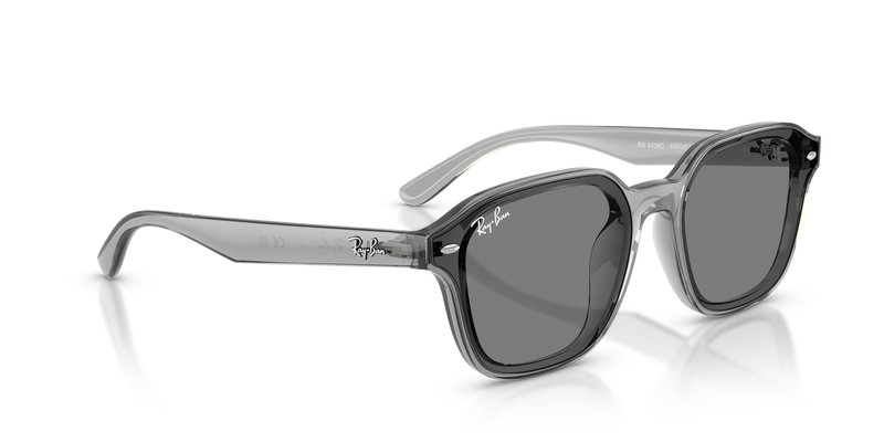 Ray-Ban RB4458D in Transparent Grey / Dark Grey (645087) - Alternate View