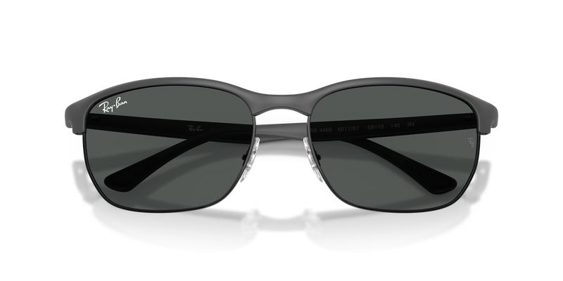 Ray-Ban RB4469 in Sand Grey / Dark Grey (601787) - Side View