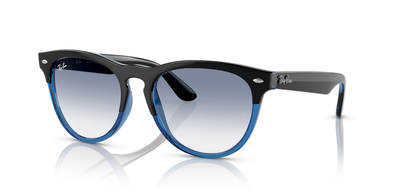 Ray-Ban IRIS in Black On Blue - Alternate View