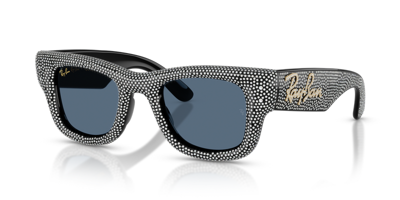 Ray-Ban WAYFARER PUFFER in Black / Dark Blue (686580) - Alternate View