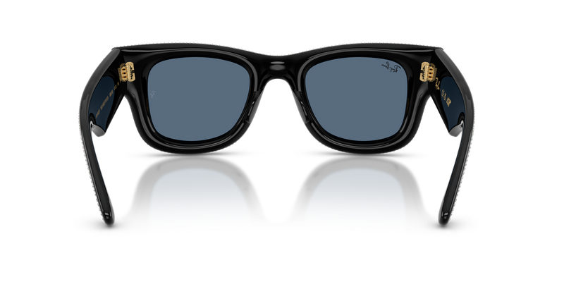 Ray-Ban WAYFARER PUFFER in Black / Dark Blue (686580) - Alternate View