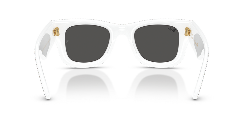 Ray-Ban WAYFARER PUFFER in White & Strass Pave / Ultra Black (686687) - Alternate View