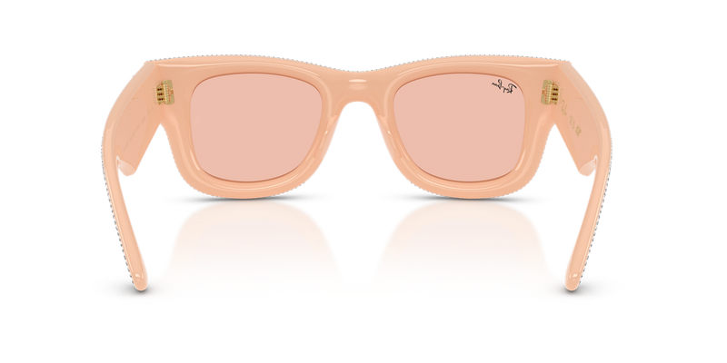 Ray-Ban WAYFARER PUFFER in Solid Nude / Dark Pink (688984) - Alternate View