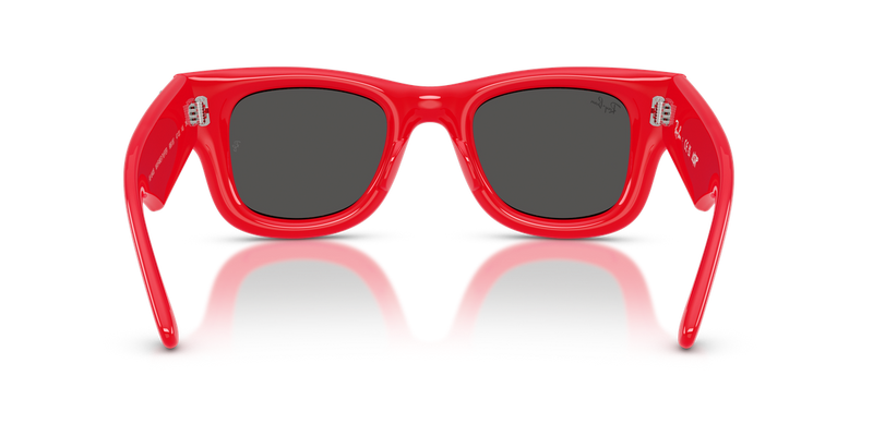 Ray-Ban WAYFARER PUFFER in Red & Strass - Alternate View