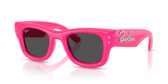 Ray-Ban WAYFARER PUFFER - Pink & Strass / Ultra Black (686287)