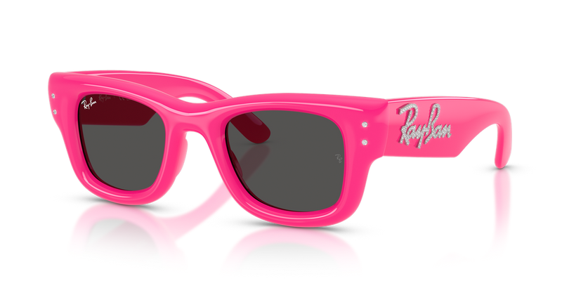 Ray-Ban WAYFARER PUFFER in Pink & Strass - Front View