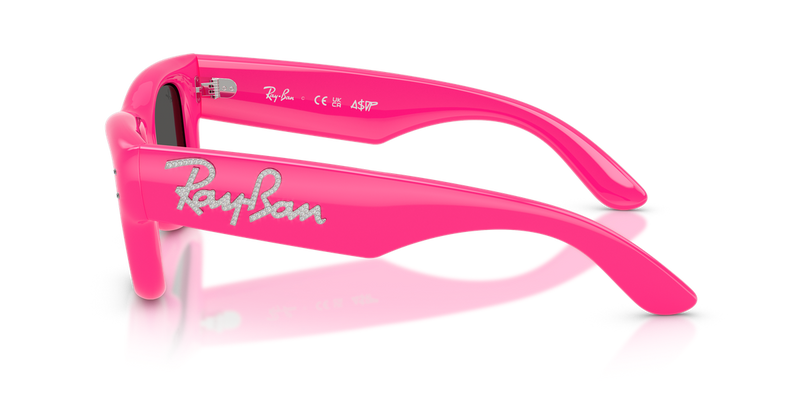 Ray-Ban WAYFARER PUFFER in Pink & Strass - Back View