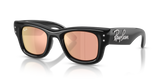 Black / Dark Brown Mirror Rose Gold (68647J)