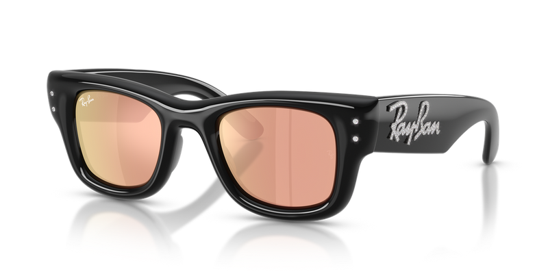 Ray-Ban WAYFARER PUFFER in Black - Alternate View