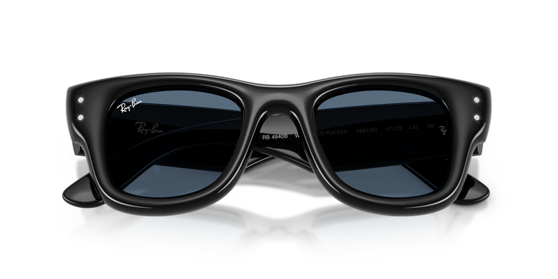 Ray-Ban WAYFARER PUFFER in Black - Alternate View
