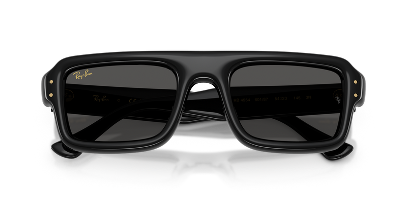 Ray-Ban RB4954 in Black / Ultra Black (601/87) - Alternate View