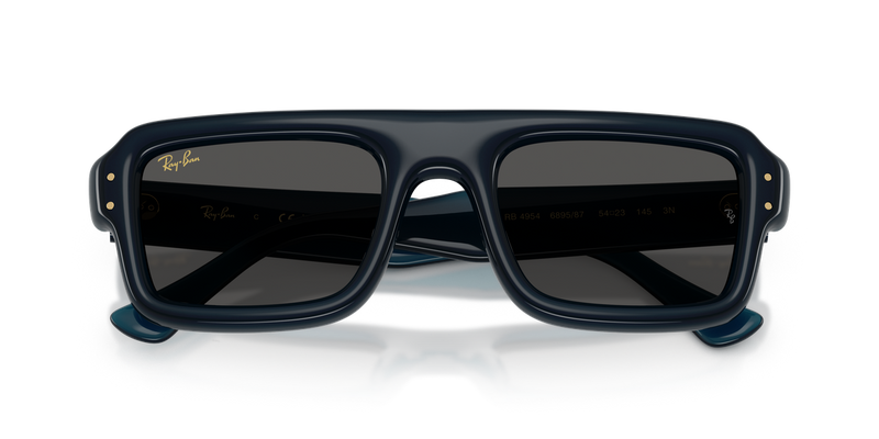 Ray-Ban RB4954 in Transparent Dark Blue / Ultra Black (689587) - Alternate View