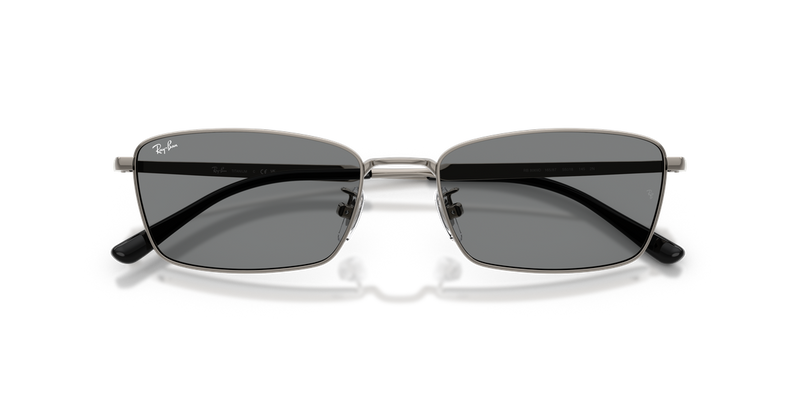 Ray-Ban RB8069D in Gunmetal - Side View