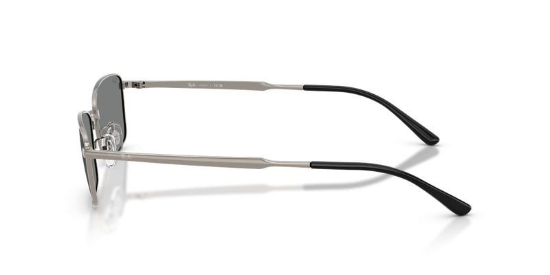 Ray-Ban RB8069D in Gunmetal - Back View