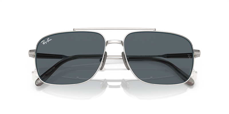Ray-Ban MICHAEL TITANIUM in Silver / Blue (9209R5) - Alternate View