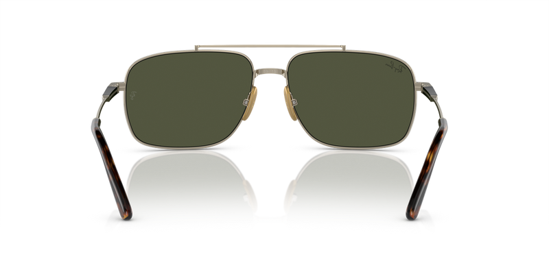 Ray-Ban MICHAEL TITANIUM in Arista Gold / Green (926531) - Alternate View