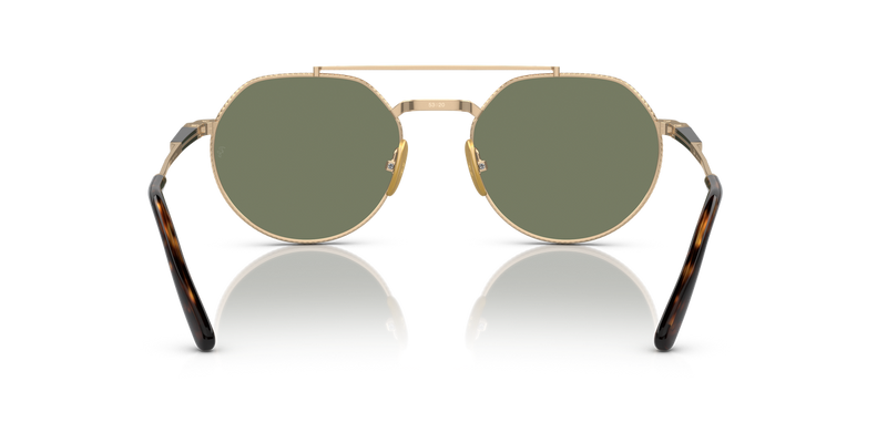Ray-Ban JACK II TITANIUM in Arista Gold - Temple Detail