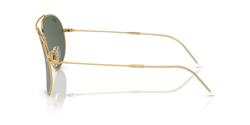 Ray-Ban AVIATOR REVERSE in Arista Gold / G-15 Green (001/VR) - Alternate View