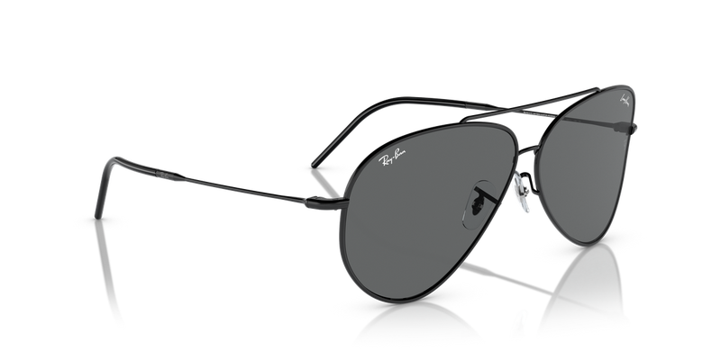 Ray-Ban AVIATOR REVERSE in Black / Dark Grey (002/GR) - Alternate View