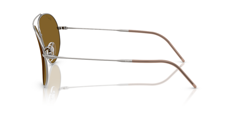 Ray-Ban AVIATOR REVERSE in Gunmetal / Polarized Dark Brown (004/83) - Alternate View