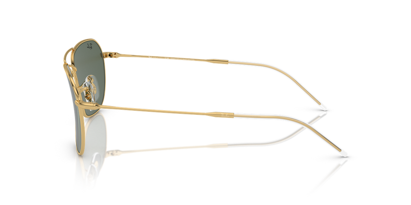 Ray-Ban CARAVAN REVERSE in Arista Gold / G-15 Green (001/VR) - Alternate View