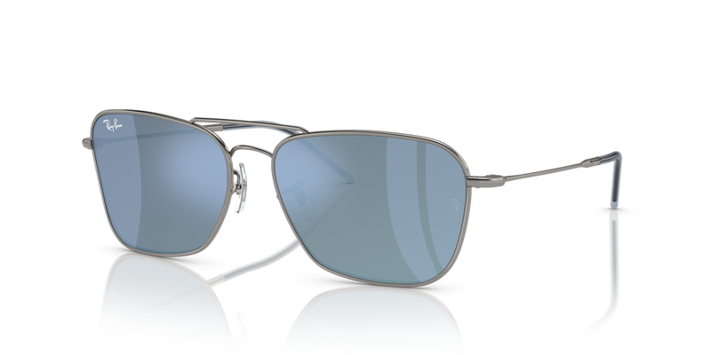 Ray-Ban CARAVAN REVERSE in Gunmetal / Light Blue (004/GA) - Alternate View