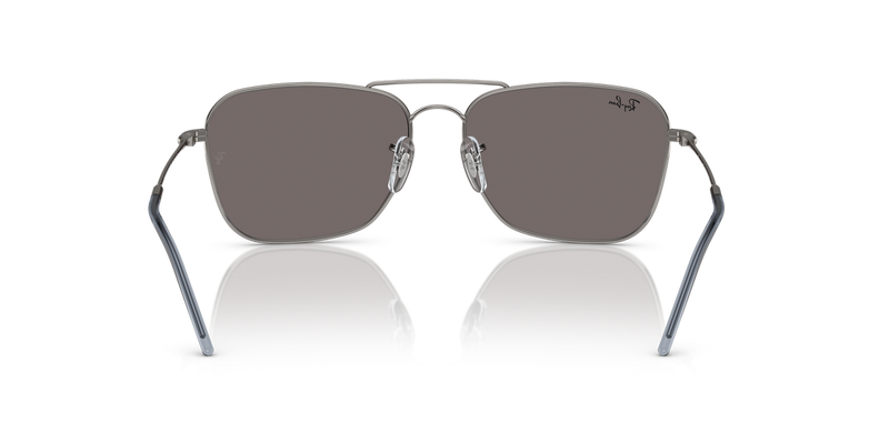 Ray-Ban CARAVAN REVERSE in Gunmetal / Light Blue (004/GA) - Alternate View