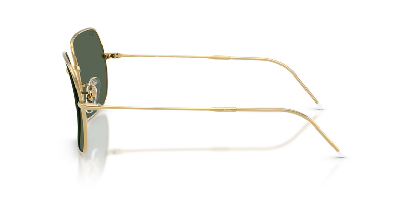 Ray-Ban SQUARE REVERSE in Arista Gold / Dark Green (001/VR) - Alternate View