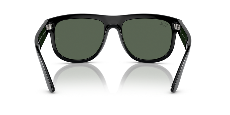 Ray-Ban BOYFRIEND REVERSE in Black / G-15 Green (6677VR) - Temple Detail