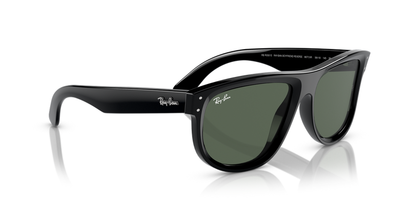 Ray-Ban BOYFRIEND REVERSE in Black / G-15 Green (6677VR) - Alternate View