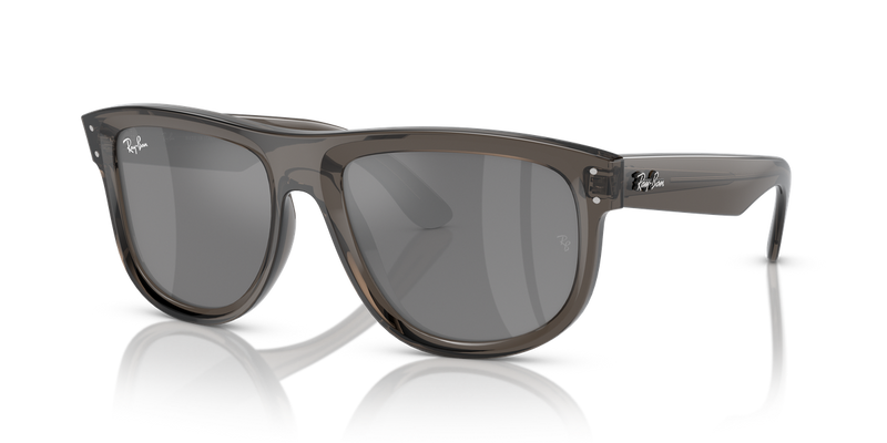 Ray-Ban BOYFRIEND REVERSE in Transparent Dark Grey / Silver (6707GS) - Alternate View