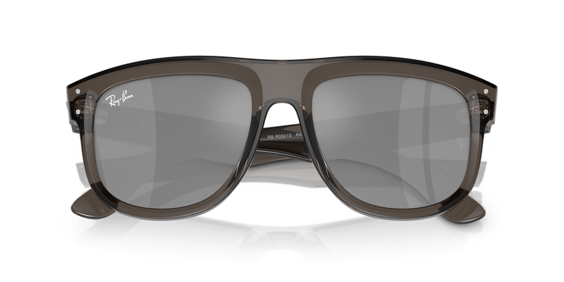 Ray-Ban BOYFRIEND REVERSE in Transparent Dark Grey / Silver (6707GS) - Alternate View
