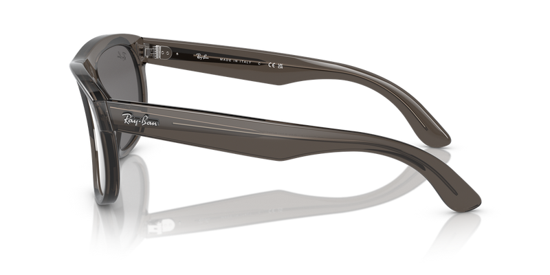 Ray-Ban BOYFRIEND REVERSE in Transparent Dark Grey / Silver (6707GS) - Alternate View