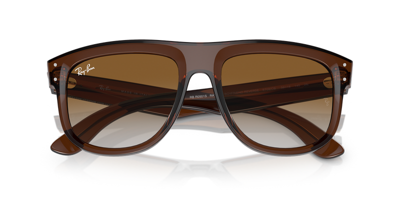 Ray-Ban BOYFRIEND REVERSE in Transparent Brown / Brown (6709CB) - Alternate View