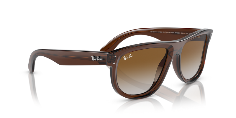 Ray-Ban BOYFRIEND REVERSE in Transparent Brown / Brown (6709CB) - Alternate View